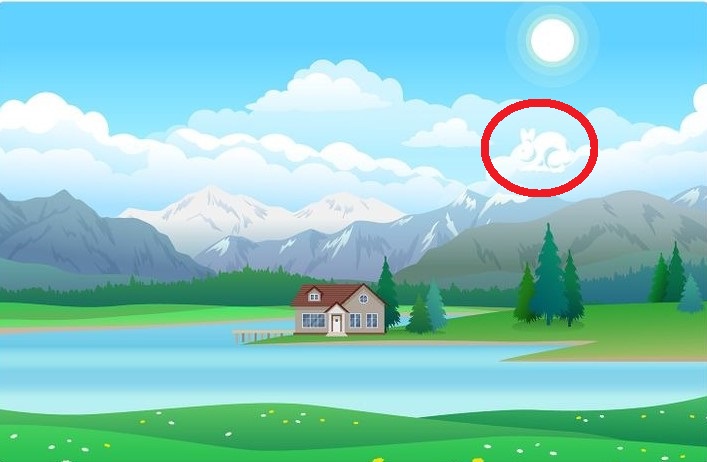 Optical illusion: Find the rabbit in just five seconds